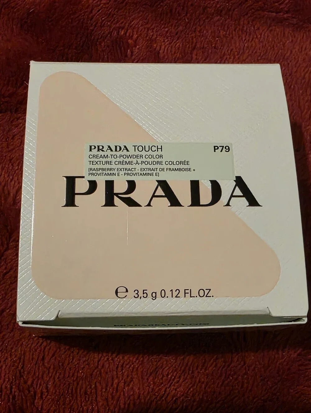 Prada touch cream